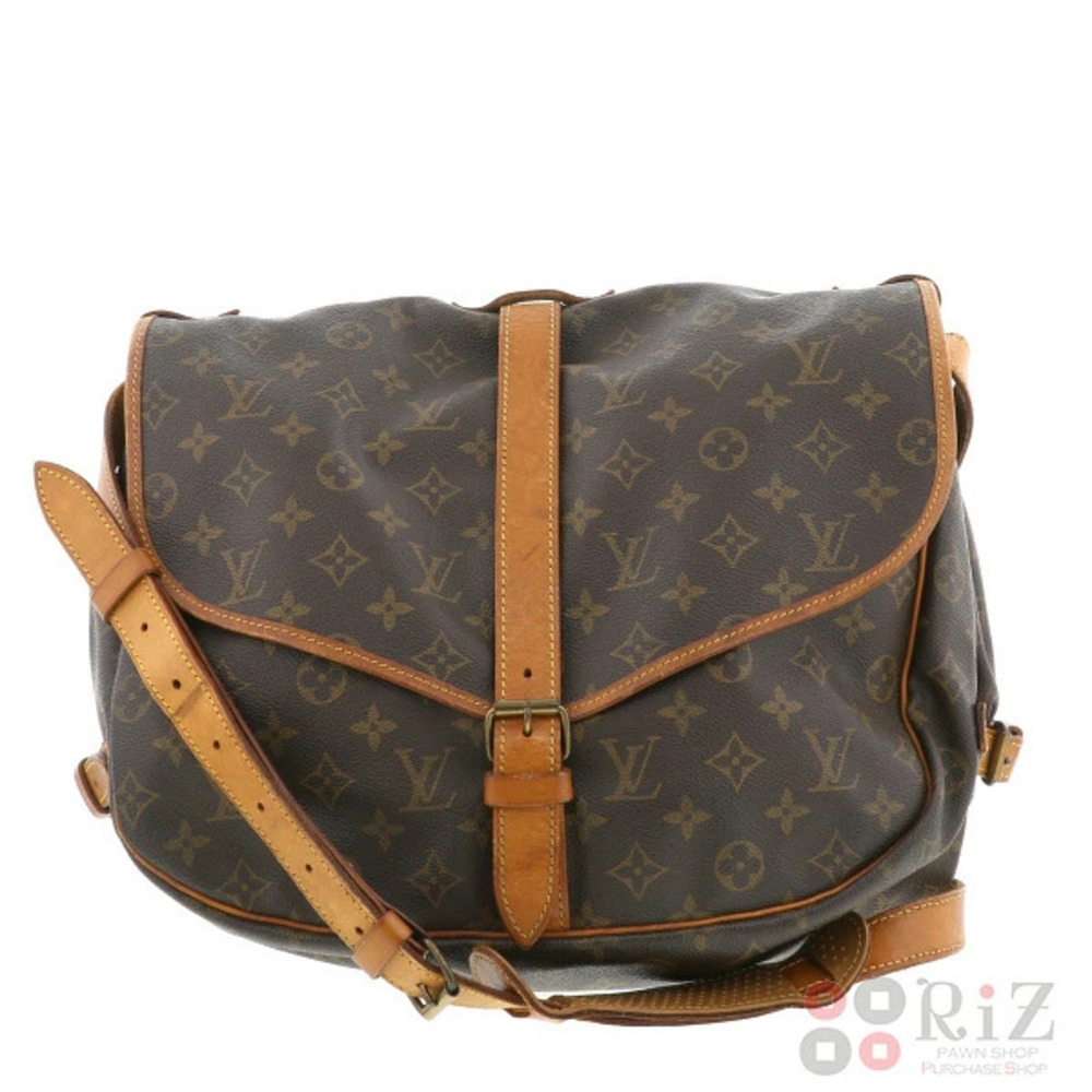 LOUIS VUITTON Saumur Bag Shoulder Messenger Monogram - Picture 1 of 6